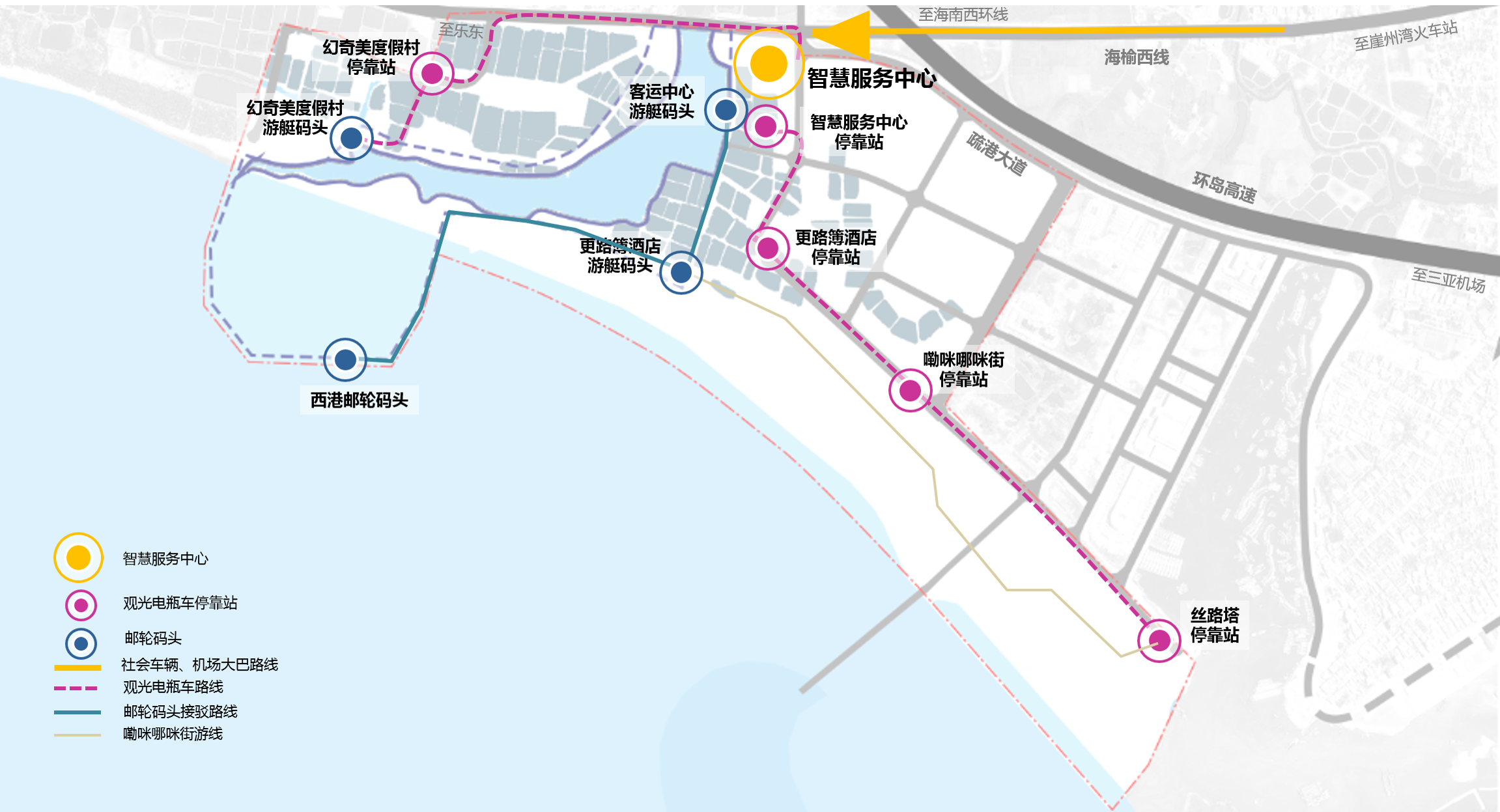 海南三亚崖州湾（西港）海岸文化旅游区总体策划及概念性详细规划