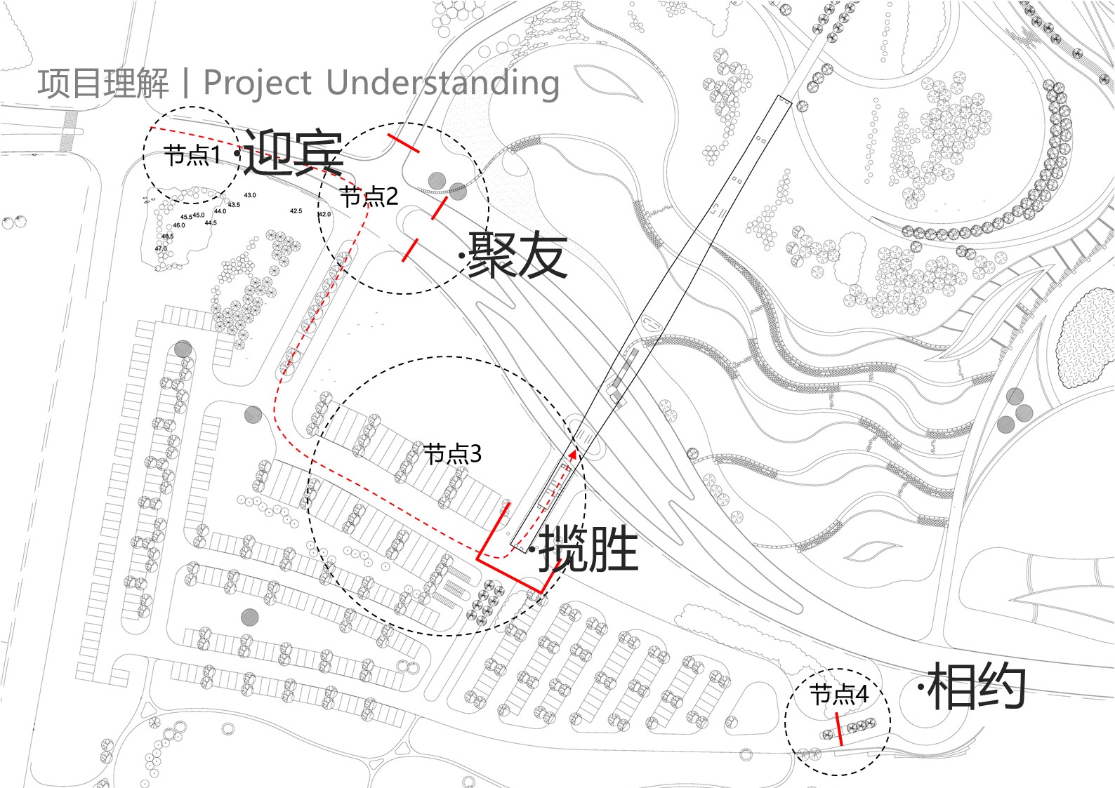 浙江兰湖旅游度假区景区大门及景观墙设计