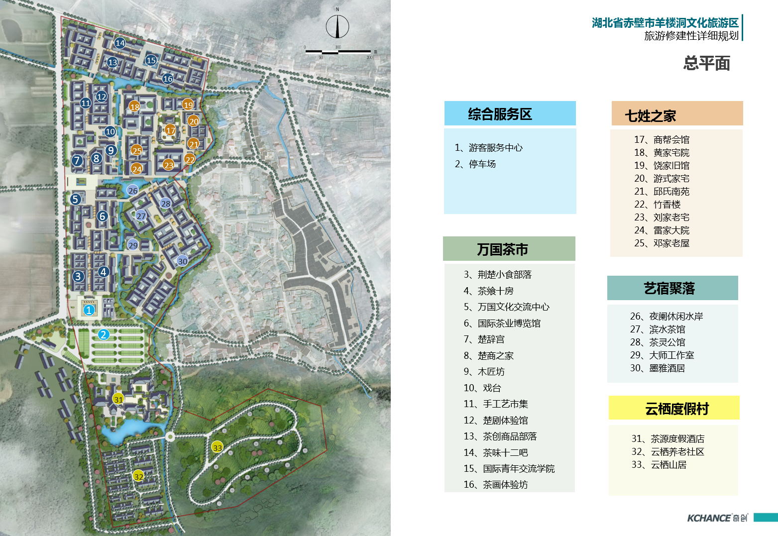湖北省赤壁市羊楼洞片区新镇和万里茶道修建性详细规划